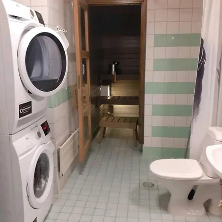Stylish Center With Sauna Apartmán